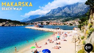 Makarska Croatia  4K Makarska riviera Walking Tour 2023 [upl. by Leticia]