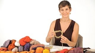 Easy Beginner Patterns  Circular Knitting [upl. by Phelips]