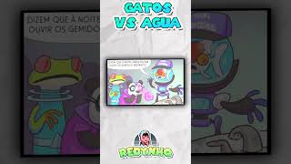 Gatos Odeiam Água 😂 [upl. by Odrude]