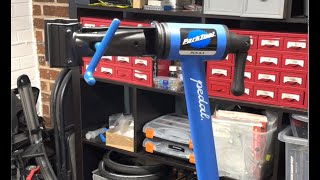 Park Tool PCS 93 Work stand Upgrade 20 for the Pedal workshop [upl. by Johm693]