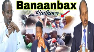 BANAANBAX YAAL CAREYSAN OO ISUGU SO BAXAY WADOYINKA MAGALADA MUQDISHO [upl. by Carlos]