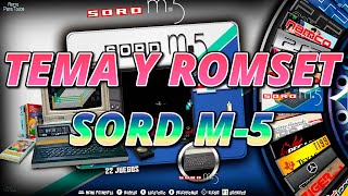 ROMSET Sord M5 más Tema Batocera [upl. by Annahoj609]