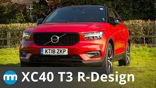 2018 Volvo XC40 T3 RDesign Review  One Of The Best SUVs New Motoring [upl. by Itirahc]