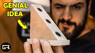 GUIA para CORTAR MADERA CORTE PERFECTO  JIG WOODWORKING [upl. by Ahsilyt]