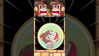 Donkey Kong sings Baby Kong Head Bouncing funnycartoon memeanimation donkeykong mario [upl. by Candis470]