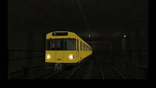 TS2009 UBahn Sim Berlin  U8 Aussetzer von Wittenau bis Hermannplatz im F90 [upl. by Elleron]