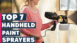 7 Best Handheld Paint Sprayers for Effortless Painting [upl. by Annanhoj603]