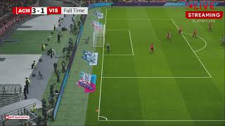 AC Monza vs Vis Pesaro  International Club Friendly 2024  eFootball Pes21 Game PLSL 272 [upl. by Zipporah866]