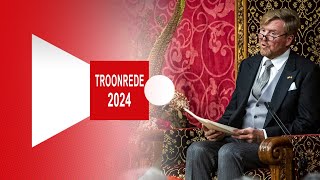 Troonrede Prinsjesdag 2024 [upl. by Emmy276]