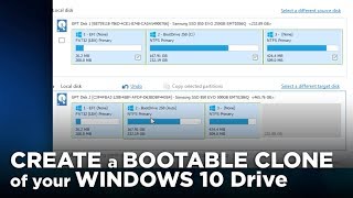 Create A Bootable Clone of your Windows 10 Drive [upl. by Meyer872]