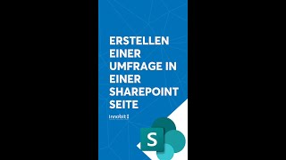 Erstellen einer Umfrage in einer SharePoint Seite [upl. by Fran]