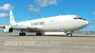 Battle Management Command and Control Aircraft US Air Force E8C Joint STARS and E3 Sentry [upl. by Muscolo122]