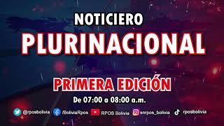 RPOs Noticias 🔴 Noticiero Plurinacional Primera Edición 15112024 [upl. by Chickie]