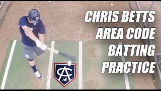 CHRIS BETTS Batting Practice  2014 Area Code Games [upl. by Svoboda709]