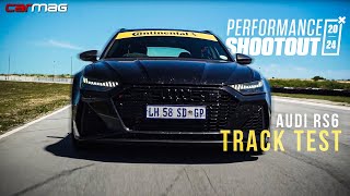 TRACK TEST Audi RS6 Performance  CPS 2024 [upl. by Ahseid232]