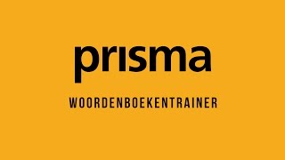 Prisma woordenboekentrainer  LES 4  Betekenissen [upl. by Kerr]