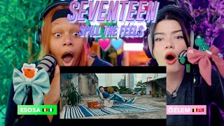 SEVENTEEN 세븐틴 12th Mini Album SPILL THE FEELS  Speak Up and teaser pic reaction [upl. by Clint250]