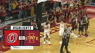 Omaha vs Iowa State Basketball Highlights 201819  Stadium [upl. by Anaujahs]