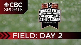 U SPORTS Track amp Field National Championships Field l DAY 2  CBC Sports [upl. by Dleifrag]