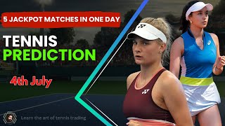 Today Tennis Prediction  Today Tennis Match Prediction  Tennis Trading Tips  Monutennistips 2024 [upl. by Bunni]