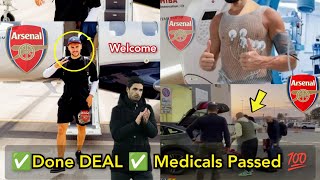 ⚪🔴 ARSENAL TRANSFER NEWS Done DEAL ✅ Medicals Passed 💯 Confirmed Last Minute Signing Today [upl. by Aynotak]