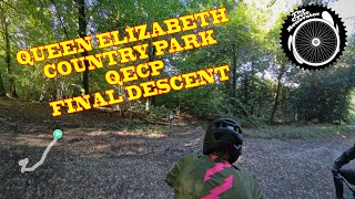 Queen Elizabeth Country Park QECP Red Trail Final Descent [upl. by Livvy]