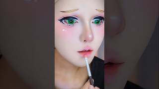 2d Lip tutorial makeup lipcare lipstick makeupartist makeuptips cosplay anime animemakeup [upl. by Aneehsat]