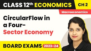 Class12 Macroeconomics Chapter 2 Circular Flow in a FourSector Economy National Income Accounting [upl. by Emanuel782]