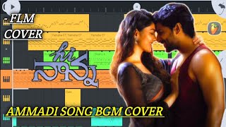 Ammadi Song BGM Cover  Hi Nanna Movie Songs  Hesham Abdul Wahab Music  FLM Cover  Raj Pianist [upl. by Eldora]