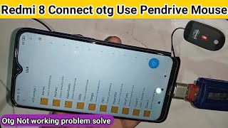 Redmi 8 connect otg use pendrive and mouse [upl. by Ssecnirp6]