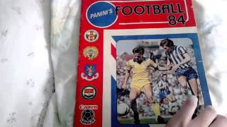 Panini Football 84 Sticker Album Complete [upl. by Ahlgren]