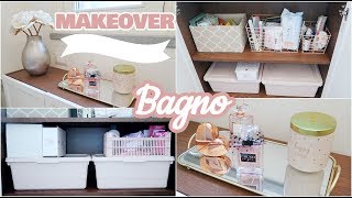 TRASFORMIAMO IL BAGNO CON IKEA  Organizzazione Decluttering Intenso Tour [upl. by Audley]