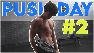 Push Day w Dillon Walsh  Gym Vlog 2 [upl. by Elletsirk627]