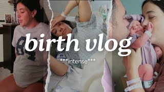 my first birth vlog real amp raw [upl. by Danell]