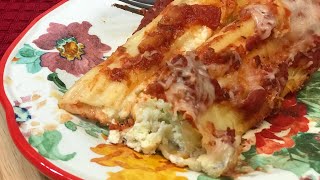 Classic Manicotti Easy Family Favorite [upl. by Oskar897]