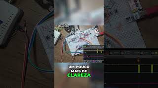 📉 Vamos analisar o 74HC165 pelo osciloscopio rigol eletronica stm32 [upl. by Etnud]