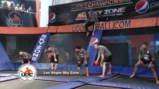 Ultimate Dodgeball Championship at Sky Zone Las Vegas Part 1 [upl. by Ynna708]