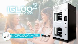 Distributore automatico gelati e surgelati IGLOO Adimac Vending Machines [upl. by Vinny]