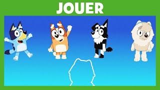 Bluey  Jeu interactif  Le jeu des silhouettes [upl. by Nsaj683]