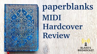 Paperblanks Midi Hardcover Notebook Review [upl. by Ahsart398]