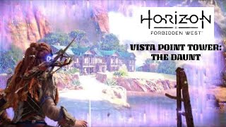 HORIZON FORBIDDEN WEST  Vista Point Tower Walkthrough Guide  The Daunt PS5 [upl. by Rivkah]