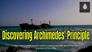 Archimedes and the Grand Ship  Discovering Archimedes Principle [upl. by Atinna24]