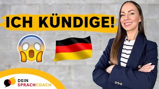 VERTRÄGE KÜNDIGEN auf Deutsch🇩🇪 Deutsch für Fortgeschrittene  Deutsch lernen  besser schreiben [upl. by Addiego]