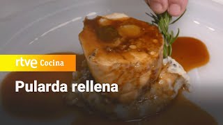 Pularda rellena para navidad paso a paso  Ahora o nunca  RTVE Cocina [upl. by Zehcnas]