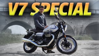 MOTO GUZZI V7 SPECIAL 2024 MOTO COSÌ NON NE FANNO PIÙ  Test Ride ITA [upl. by Calan]