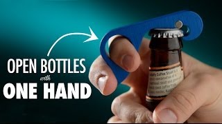 The OneHanded Bottle Opener [upl. by Anahcra]