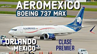 The Surprising Truth About Aeromexico  Clase premier 737 Max9  OrlandoMexico [upl. by Sanoy]