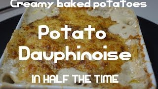 Gratin Dauphinois Recipe  Creamy French Baked Potatoes in 30 mins [upl. by Mikkanen20]