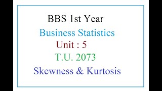 BBS 1st  Business Statistics [upl. by Anuat701]