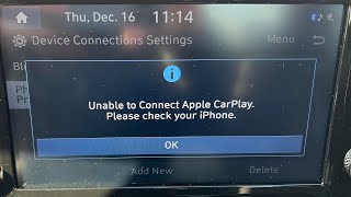 7 Ways To Fix Unable to Connect Apple CarPlay [upl. by Nylinnej]